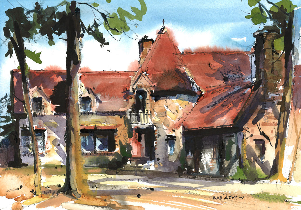 Sewanee Greek Houses Askew Art