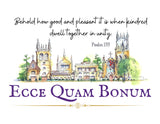 Sewanee House Flag - EQB Motto